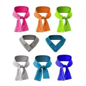 [셀러에이드]여성봄스카프 스 쿨링 목 토시 버튼형 쿨 스카프