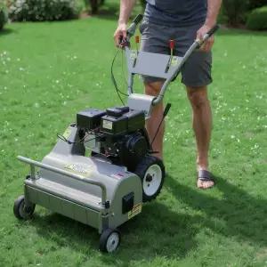 긴풀제초기 예초기기름통 자주식 잡초 관리기 블레이드 휠 정원