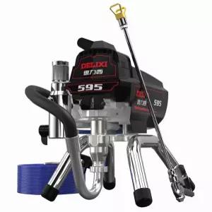 에어리스 페인트 후끼 스프레이 작업 무선 분무 충전 레인트