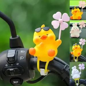 오리 토끼 바람개비 장식 오토바이 스쿠터 자전거 자동차 악세사리