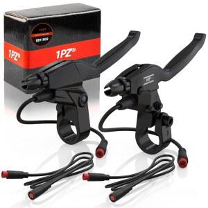 1PZ EB1-X02 내구성 방수 2핀 커넥터 2와이어 왼쪽 및 오른쪽 전자 브레이크 레버 액세서리 전기 자전거 스쿠터(1쌍)