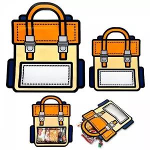 [오너클랜]TBZ 만들기대장-가방지퍼팩-오렌지(소)