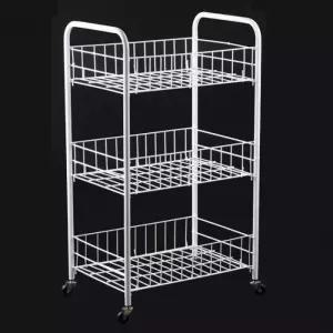 철제 다용도 선반 바퀴달린 3단 이동식선반