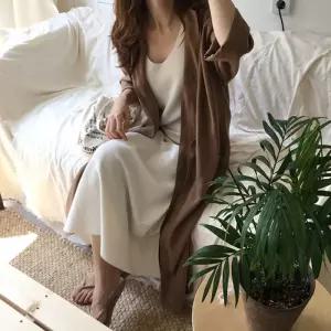 여성 롱셔츠 라인 2컬러 벨트 WS-ST01 투웨이 모던 심플