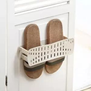 부착 거치대 욕실화 슬리퍼 신발장정리대 신발정리 꽂이 신발정리대 실내화 접이식 슈