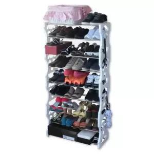 신발수납 9단오픈형 공간활용 신발장 신발정리 스마일