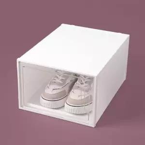 화이트 신발정리함 신발수납장 슈케이스 DIY신발장 신발정리대 슈박스 신발정리함 프