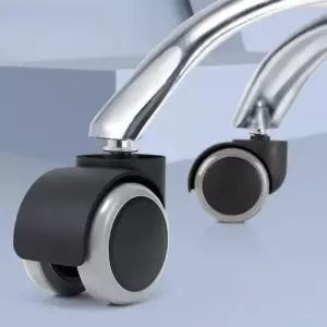 의자용 바퀴 세트 고정 가구용 교체용 회전의자용 발통 사무실 책상 서랍 소품