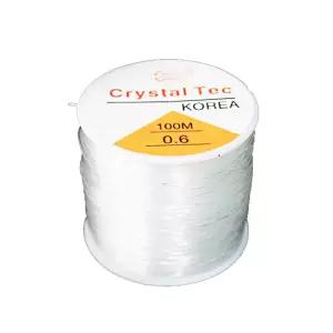 공예부자재 - 스판줄(100M)/공예용/낚시줄/미술용/우레탄줄/목걸이/방과후/모빌/학교/선생님/스판/비즈줄