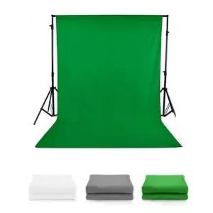 크로마키천 견고한스탠드 스크린 배경 2x3m 유튜브 촬영용