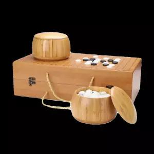 휴대용바둑판 세트 바둑알 접이식 보드 바둑판 테이블 원목 A타입