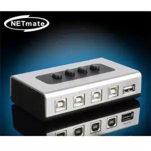 벽걸이형 4깔끔한B대1A USB2.0 US14 수동선택기 NM NETmate