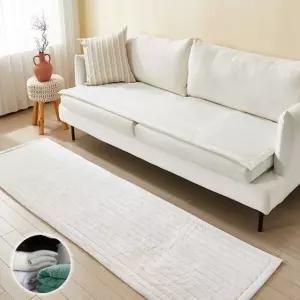 라이즈 극세사 소파방석 65x230 그린