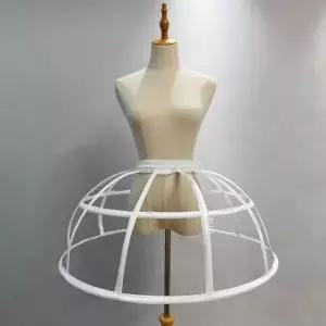 럭셔리 퍼지는 와이어 뼈대 패티코트 프레임 속치마 단일 항목