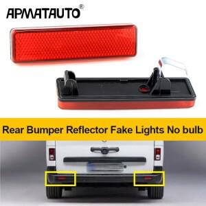 Opel Vauxha Vivaro Movano 용 Nissan Primastar Renault Trafic Master 2x 후면 범퍼 리플렉터 라이트 전