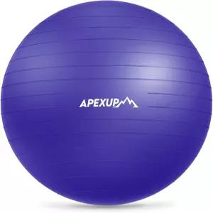 피트니스 밸런스 코어 운동을 위한 APEXUP 요가볼 운동 볼 미끄럼 방지 헤비 듀티