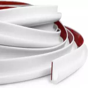 RV J자형 레인 거터 고무 드립 레일 40피트 /2 트림 몰딩 자가 접착식 풍화 제거 차량 트럭 보트 및 가정용