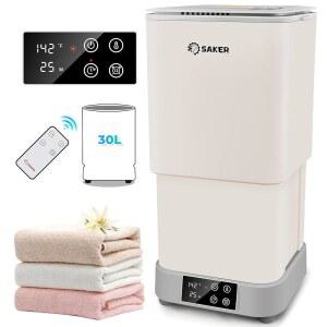 세이커 타월 워머 30리터 히터 난방 12시간 1 4가지 대형 핫 시간 설정 홈 욕실용 스파 담요 온도