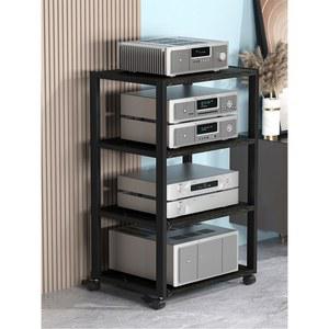 오디오랙 스피커다이 거치대 인테리어 4단 이동식