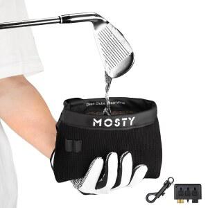 MOSTY 골프 클럽 & 볼 클리너 가방, 내구성이 뛰어난 키트 및 워셔 파우치, 가방용 클리너, 남성 여성 골퍼를 위한 선물 그의 독특함, 필수품