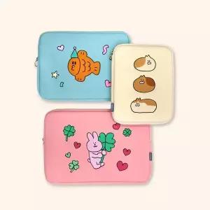 귀여운 노트북 가방 맥북 아이패드 탭 태블릿 파우치 (13인치,15인치)