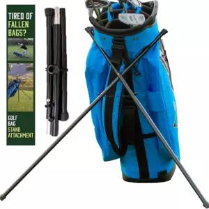 골프 가방 스탠드 부착 접이식 다리 전용 휴대용 부착식 남성 골퍼 액세서리를 위한 선물 카트 낙하 및