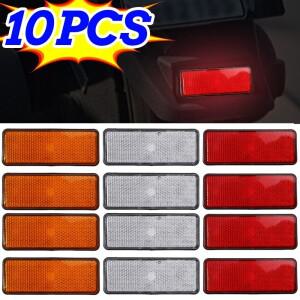 바이크 오토바이 후미 반사판 안전 경고판 자동차 스쿠터 자전거 트럭 트레일러용 범용 고시인성 필름