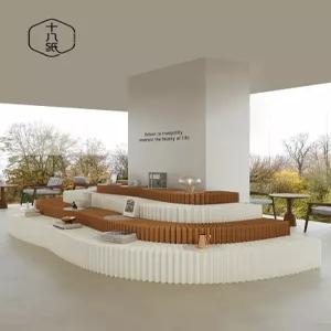 종이 가벽 파티션 공간분리 벽 칸막이 접이식 스크린 이동식 사무실 선반