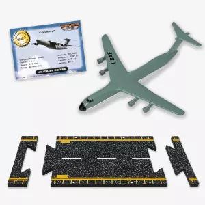 연결 가능한 활주로 다이트 평면이 핫 윙스 평면 C-5 그린