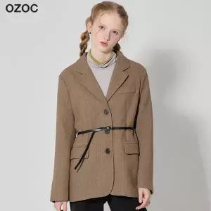 오조크 울블랜디드 헤링본 자켓1203491