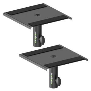 [미국배송] 니우뉴 스피커 스탠드 장착 플레이트 쌍 - 폴 마운트 탈착식 표준 35MM 폴에 적합한 스튜디오 모니터