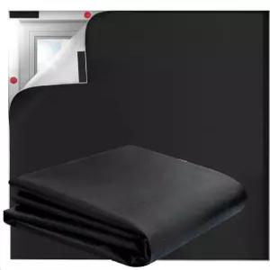 GIUPRE 39x57 암막 커튼 블랙 아웃 창문 커버 휴대용 블라인드 침실 RV 보육실 미디어 룸용 드릴 없음