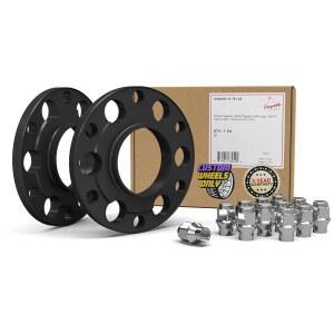 휠 액세서리 부품 2개 허브 중심 빌렛 휠 스페이서 키트(15mm 두께 6x5.5 6x139.7 78.10 허브 포함 12개 M14x1.5 크롬 ET 러그 너트 1999+ 실버라도 1500 시에라 1500