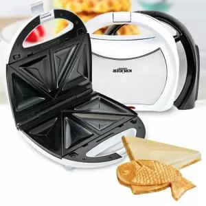 크루거733실속 붕어빵 샌드위치 3in1 와플메이커