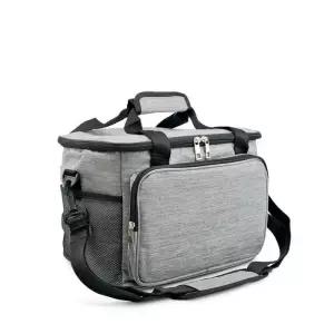 kimspp깔끔한 그레이 쿨러백15L 보온 보냉 낚시 방수가방