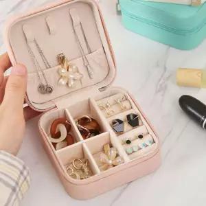 케이스 목걸이 악세사리 돌반지보관함 휴대용보석함 xpK9+4pVR