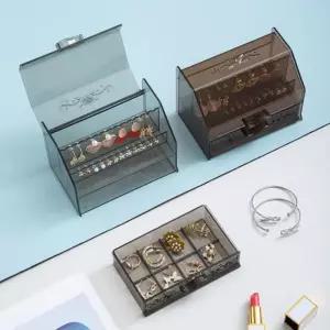 미니 악세사리 시계 케이스 수납 보석함 목걸이 반지 귀걸이 정리함 립스틱 아크릴 데스크