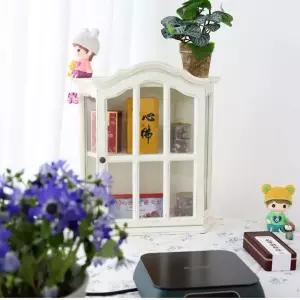 빈티지 미니 키친장 엔틱 단일상품 선반장 다용도 찬장 주방 그릇장