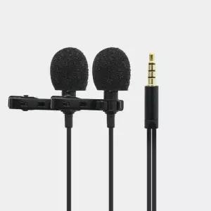 젠더포함 클견고한립형 핀마이크 3극 마이크 트윈