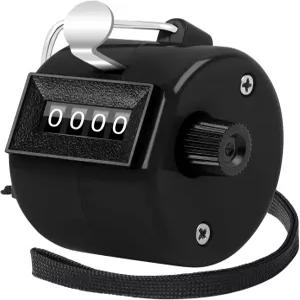 학교 행사 골프 스포츠 오피스 스타디움을 위한 FEBSNOW 핸드헬드 집계 카운터 클리커 4 디지털 번호 클릭