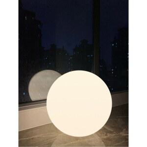 수유등 인테리어 소품 원형 구 테이블 제어 라이트 스탠드 원격 12cm충전식3가지색상(리모컨밝기조정 타이머) LED 스위치 단스탠드 조명