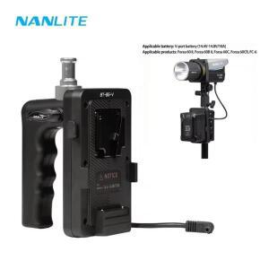 Nanlite BT-BG-V V-마운트 배터리 그립(DC 커넥터 포함) Forza 60 II