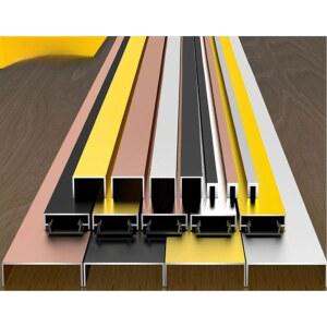 ㄷ자 몰딩 알루미늄 비드 미장용 벽면 벽 브러시골드 코너 천장 스탠드 6mmx11mm