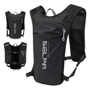 자전거백팩 베스트러닝 라이딩 미니 배낭 A5L 블랙