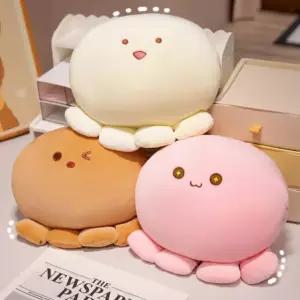 손보온 핸드워머 보온용 낮잠용 겨울 인형 수면쿠션 수면용 문어 귀여운 쿠션