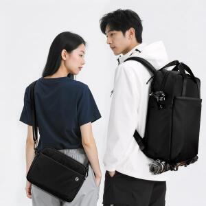 울란지 F08 경량 여행용 20L 배낭 (카메라 렌즈 노트북 슬링백 핸드헬드 슬리브 포함)