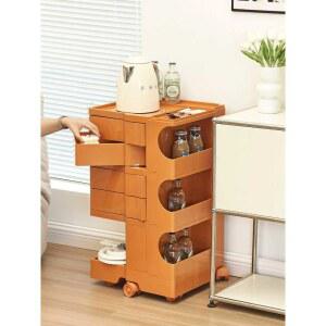 컨테이너 서랍 카트 360도 이동식 수납장 회전