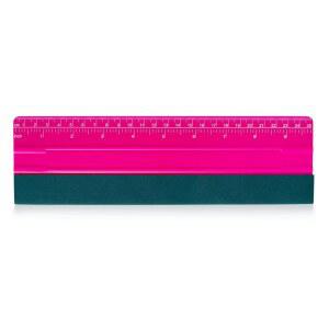 비닐, 데칼, 스티커 용지, 벽지, 윈도우 필름, 공예품, 스웨이드 펠트 스퀴지 스무딩 도구, 자, 핑크(10인치)용 FOSHIO 프로페셔널 스퀴지