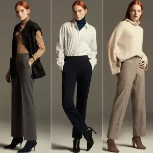 엘루아 최초가119,000 헤링본 기모 팬츠1021934