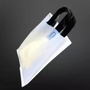 [반려] PE 비닐 일회용 쇼핑백 검정 40X50cm 50매